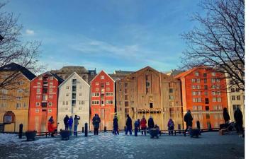 Trondheim, Norway. City of SINTEF Head Office