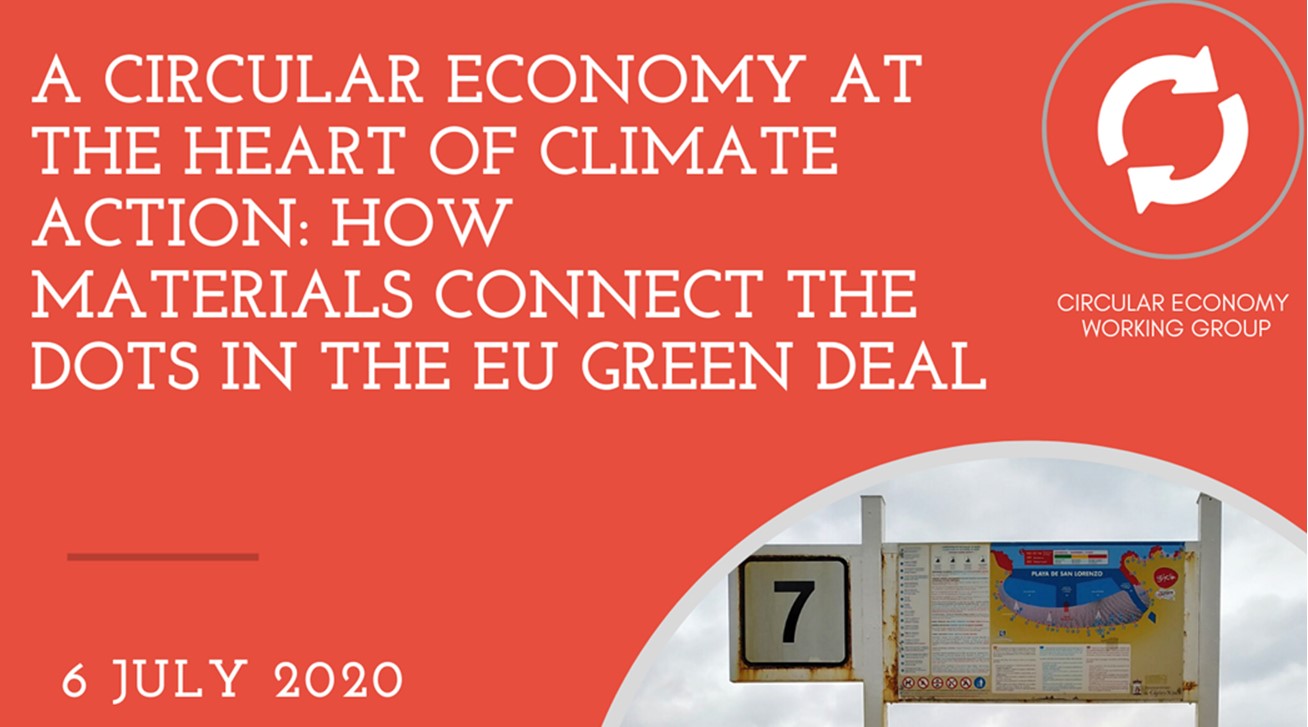 A circular economy at the heart of climate action: how materials connect the dots in the EU Green Deal