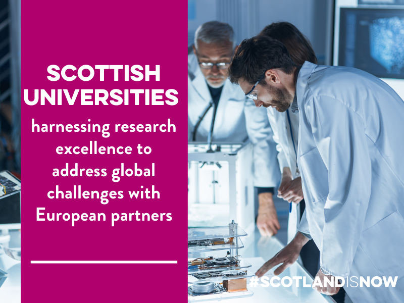 Scotland's universities collaborating with EU networks
