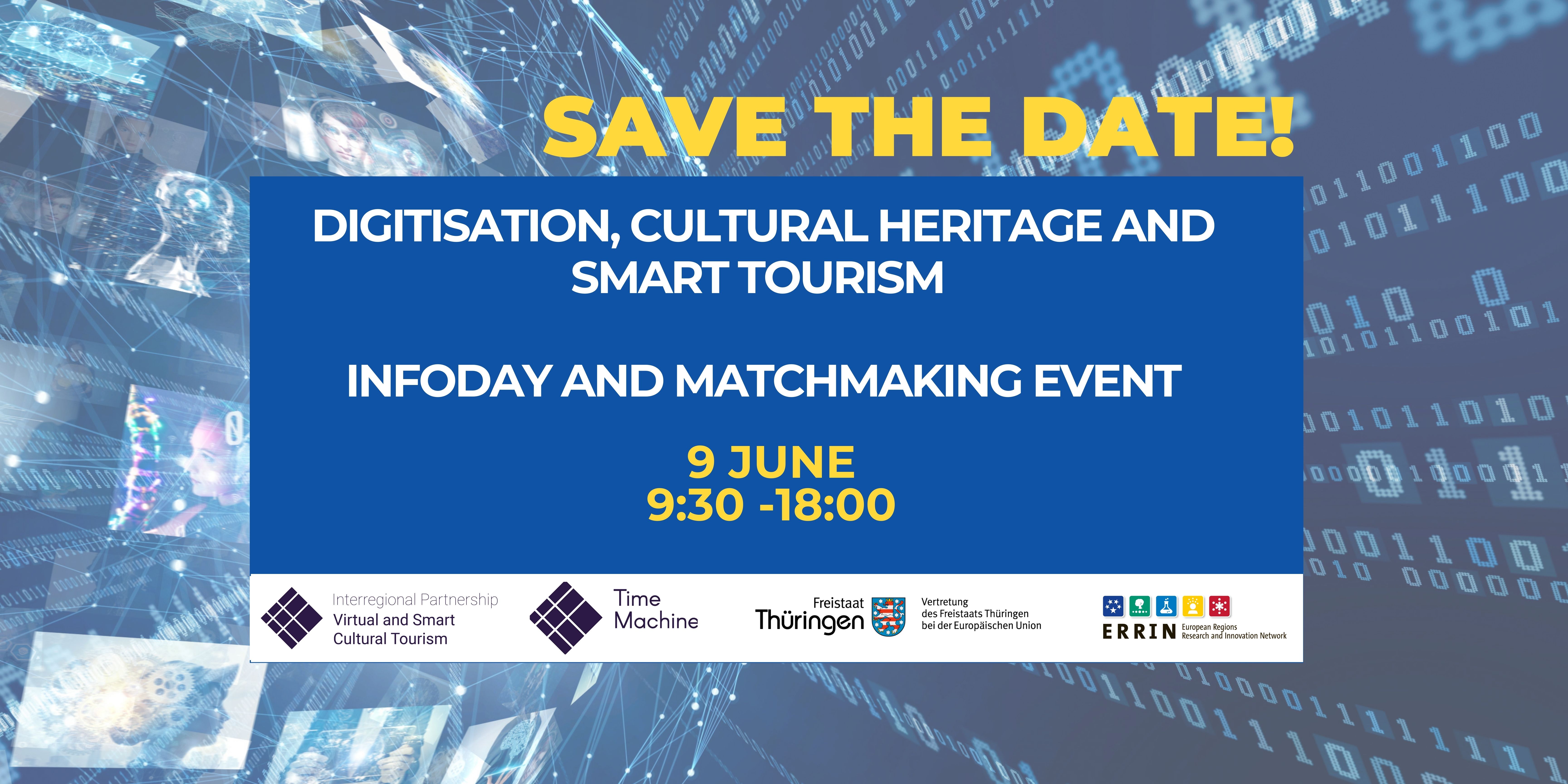 Digitisation, Cultural Heritage and Smart Tourism Infoday and Matchmaking Event 
