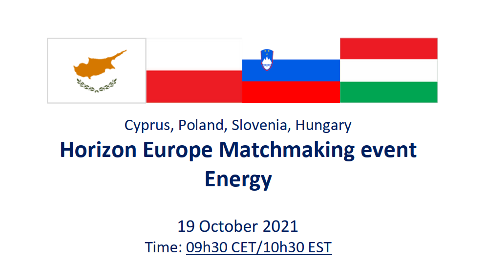 Horizon Europe Matchmaking event - Energy