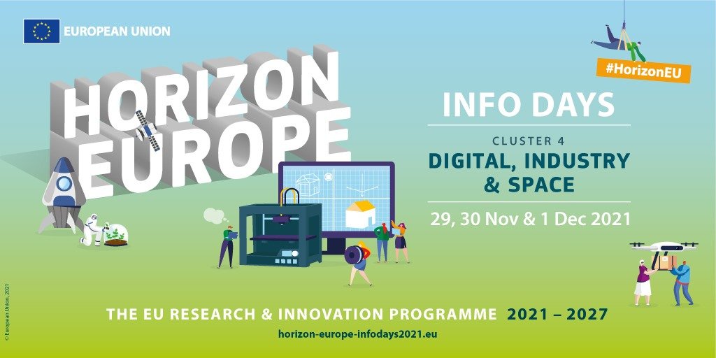 Horizon Europe Cluster 4 info days: Digital, Industry & Space 