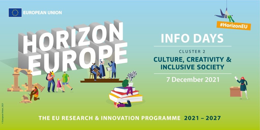 Horizon Europe info-days: cluster 2 - Culture, Creativity & Inclusive Society