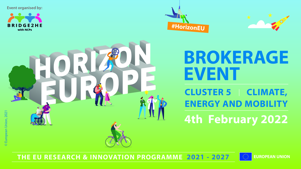 Horizon Europe Cluster 5 brokerage event: Climate, Energy & Mobility