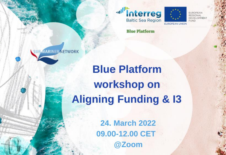 Blue Platform Workshop: Aligning funding in Blue Bioeconomy