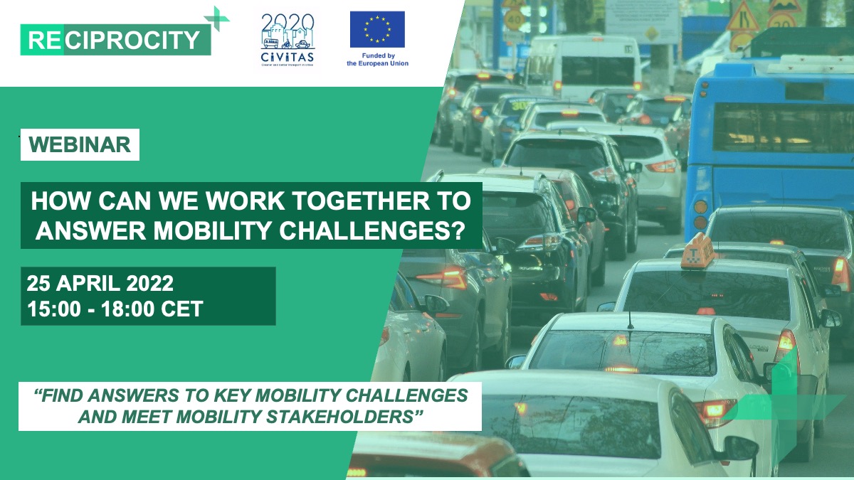 RECIPROCITY: How can we work together to answer mobility challenges?