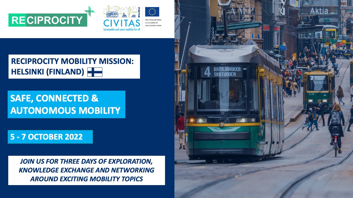 RECIPROCITY second Mobility Mission - Helsinki