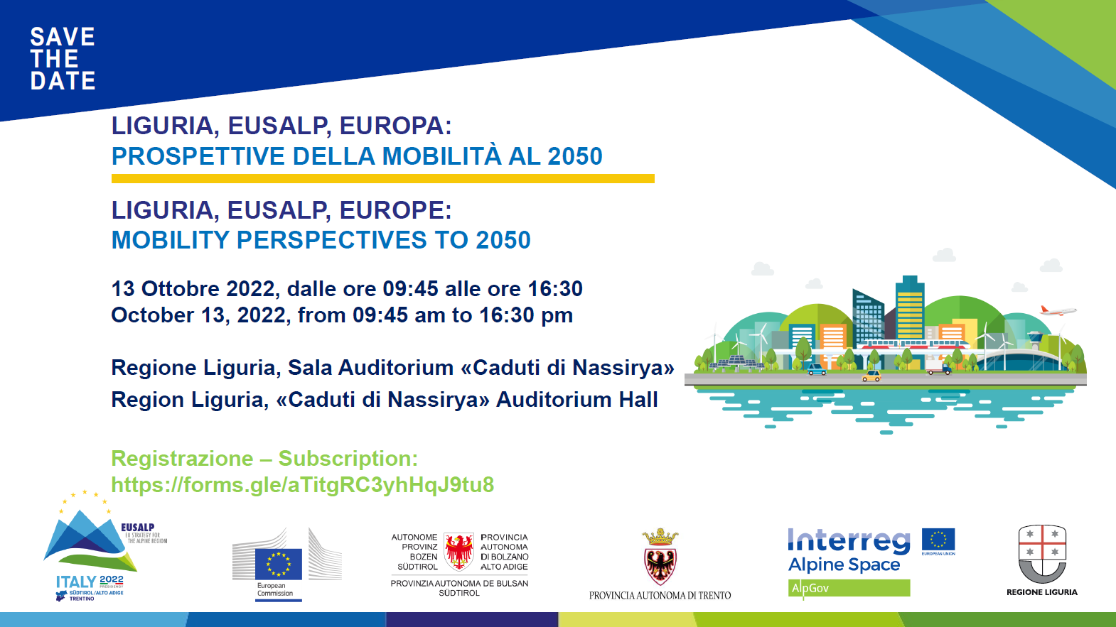 Regione Liguria Eusalp event