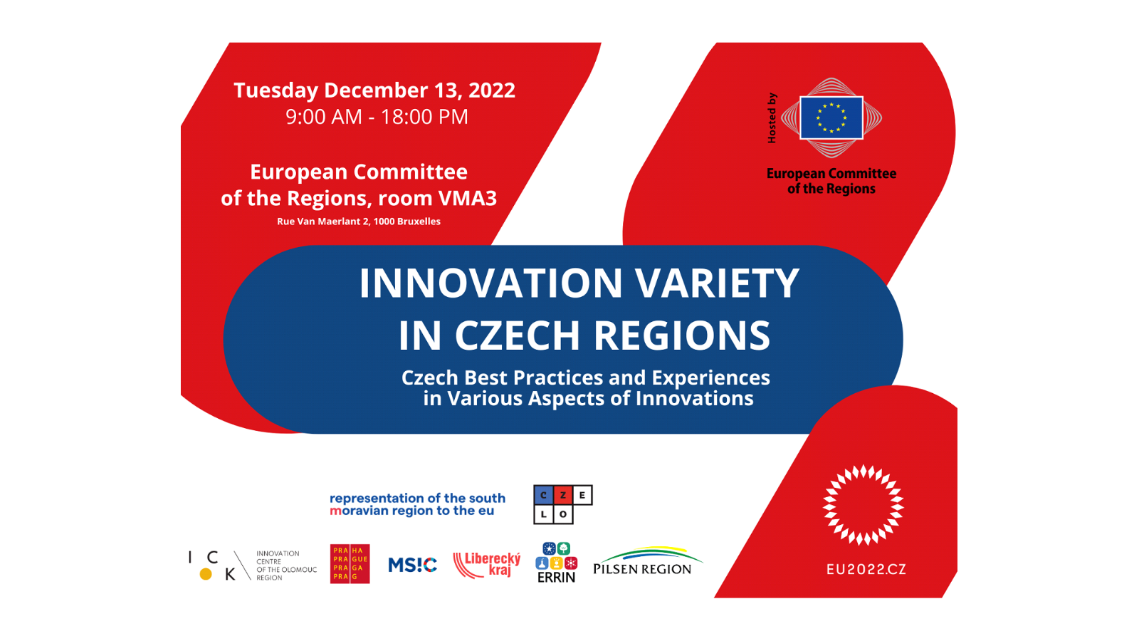 Innovation variety in Czech regions