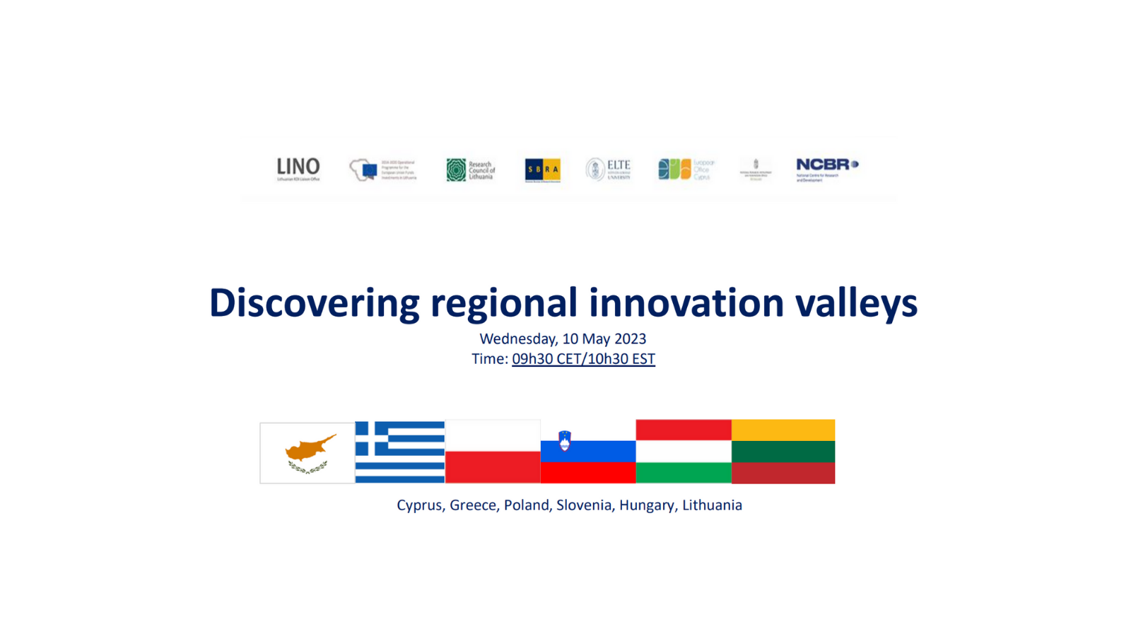 Discovering regional innovation valleys