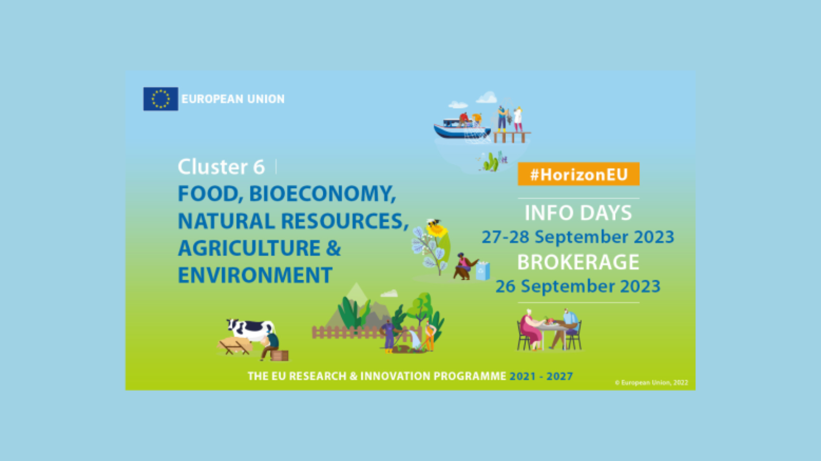 Cluster 6 Info Days - Food, Bioeconomy, Natural Resources, Agriculture & Environment