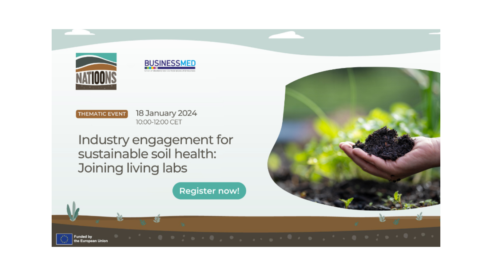 Industry engagement for sustainable soil health: Joining living labs