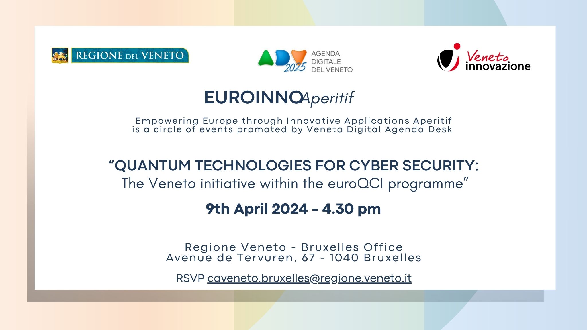 Quantum Technologies for Cybersecurity: The Veneto initiative within the euroQCI programme