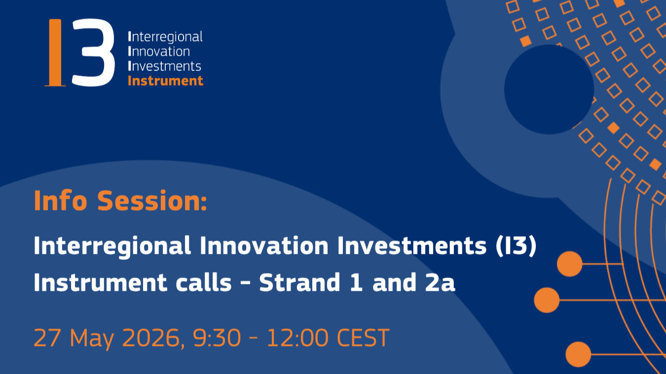 Info Session: I3 Instrument calls - Strand 1 and 2a