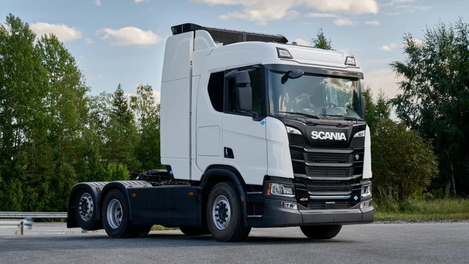 Hydrogen truck