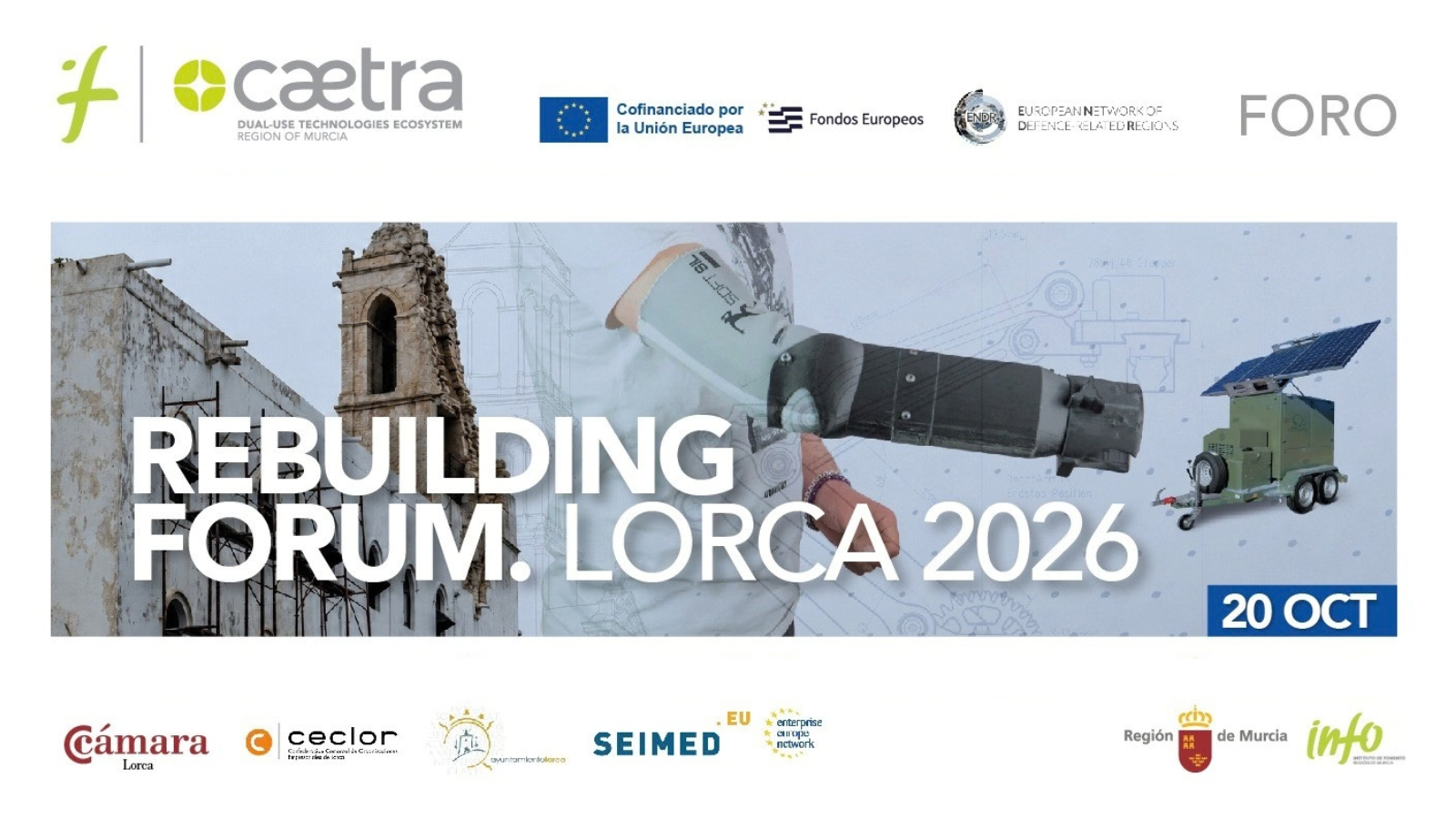 REBUILDING International Forum: Dual-use technologies for recovery and resilience