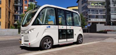 Autonomous minibus piloted in the Sohjoa Baltic research project 