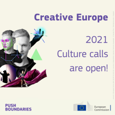 Launch of first Creative Europe calls for 2021-2027 programme