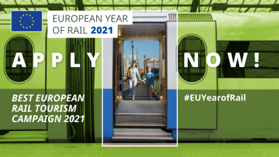 Apply to be the Best European Rail Tourism Campaign of 2021