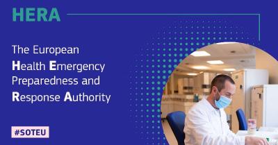 EC launches European Health Emergency preparedness and Response Authority (HERA)