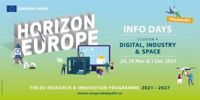 Horizon Europe Cluster 4 info days: Digital, Industry &amp; Space 