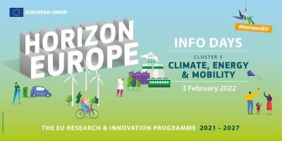 Horizon Europe Cluster 5 info day: Climate, Energy &amp; Mobility