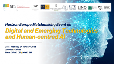 Horizon Europe Matchmaking Event on Digital and Emerging Technologies and Human-centred AI