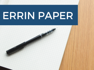 ERRIN input paper on the Implementation Report of the European Innovation Council