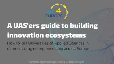 A UAS’ers guide to building European innovation ecosystems