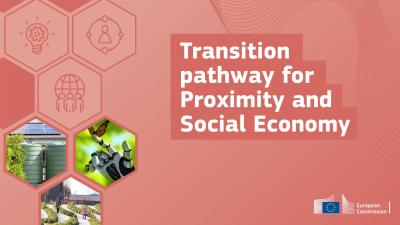 Launch of transition pathways for social and proximity economy