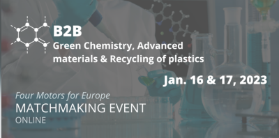 Green chemistry, advanced materials and recycling of plastics – Good practices from the Four Motors for Europe 