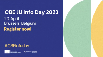 Circular Bio-based Europe Joint Undertaking Info Day 2023