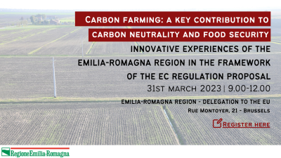 Carbon Farming: a key contribution to carbon neutrality and food security.