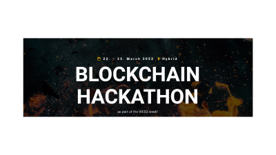 DT4REGIONS Blockchain Hackathon 