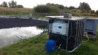 Filtering nutrients out of drainage water from Flemish agriculture 