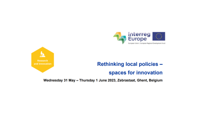 Interreg Europe Policy Learning Platform: ‘Rethinking local policies'