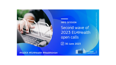 Info day on EU4Health 2023 open calls for Action Grants