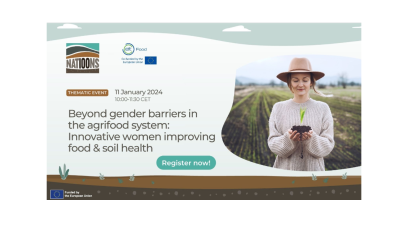 Beyond gender barriers in the agrifood system: Innovative women improving food & soil health