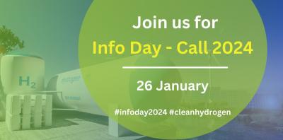 Info Day on Clean Hydrogen Partnership Calls 2024