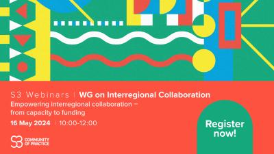 S3 Webinar: Empowering interregional collaboration – from capacity to funding