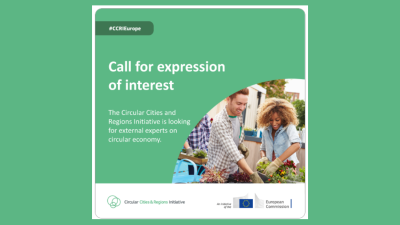 Call for Circular Economy Experts providing personalised support for cities and regions