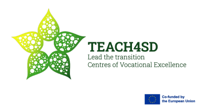 TEACH4SD Lead the transition and EU-logo