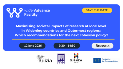 How can regions maximise research impact? Policy event with the WiderAdvance Facility