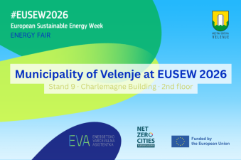 Municipaliy of Velenje’s stand at the European Sustainable Energy Week (EUSEW) 2026 Energy Fair 