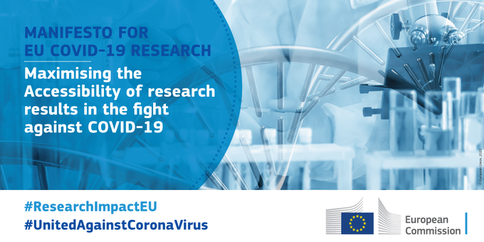 Commission manifesto to ensure accessiblity of EU-funded coronavirus research results
