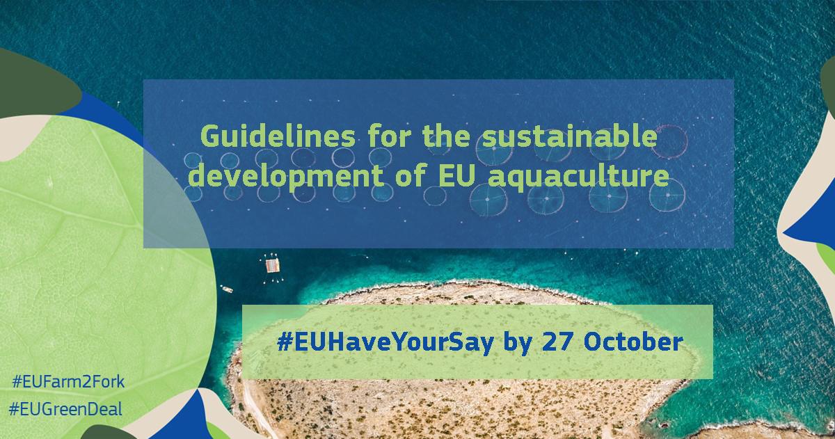 Consultation on guidelines for sustainable aquaculture