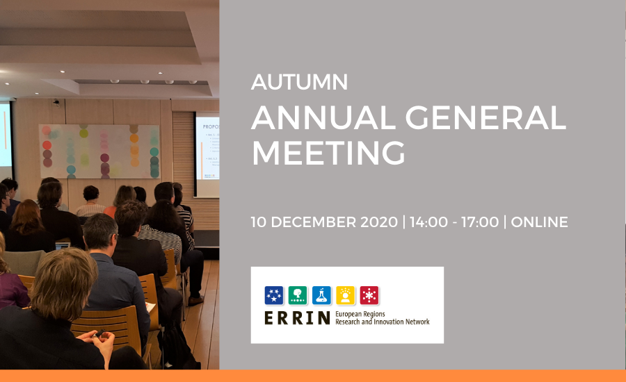 ERRIN Autumn Annual General Meeting – registration open!