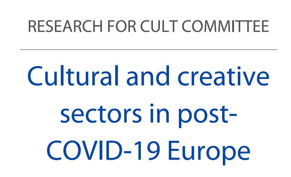 Study on Cultural and creative sectors in post-COVID-19 Europe