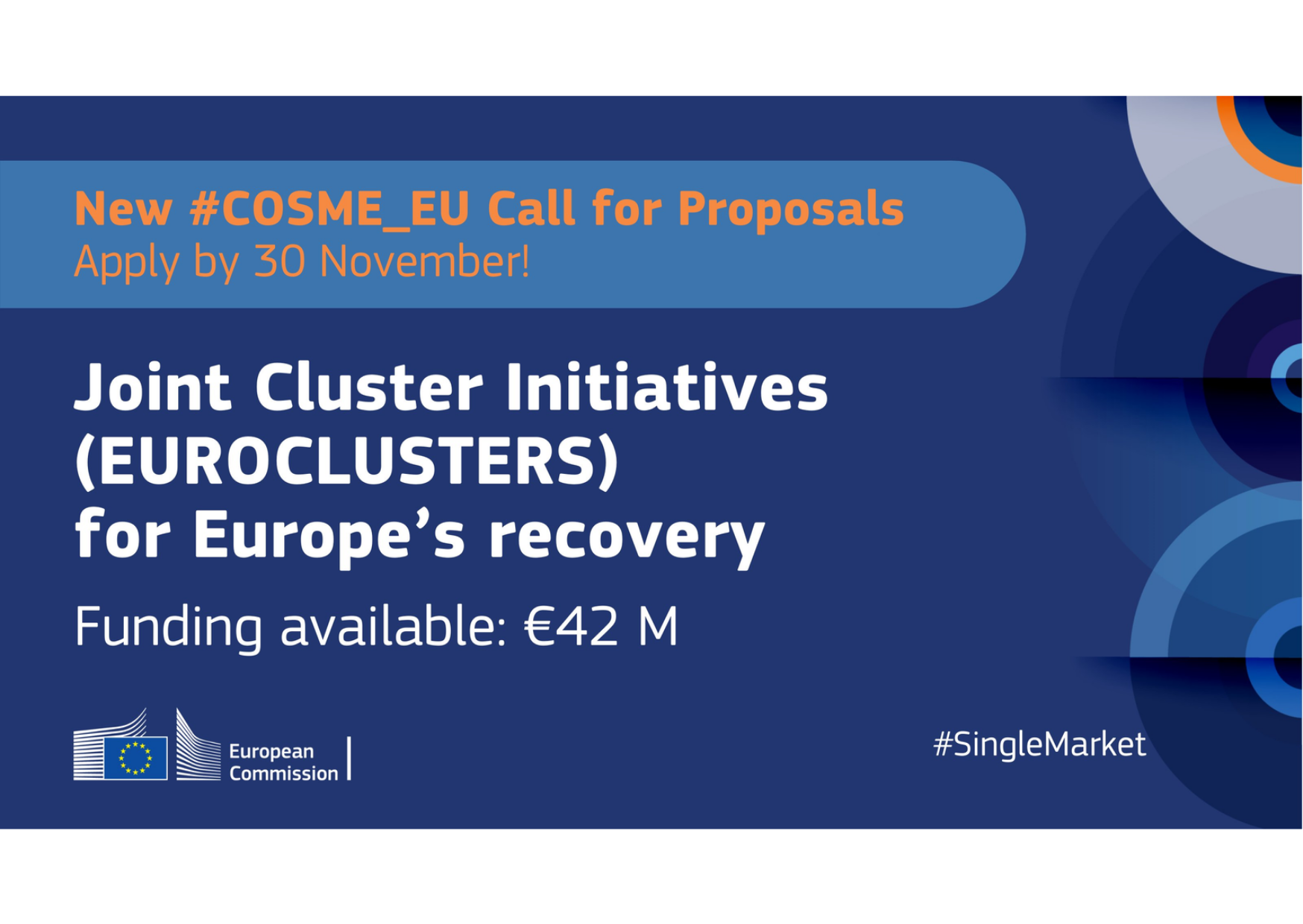 Euroclusters call for proposals underway