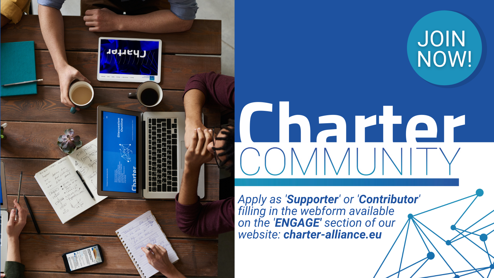 CHARTER Alliance launches community for external stakeholders 